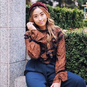 Leopard Print Blouse